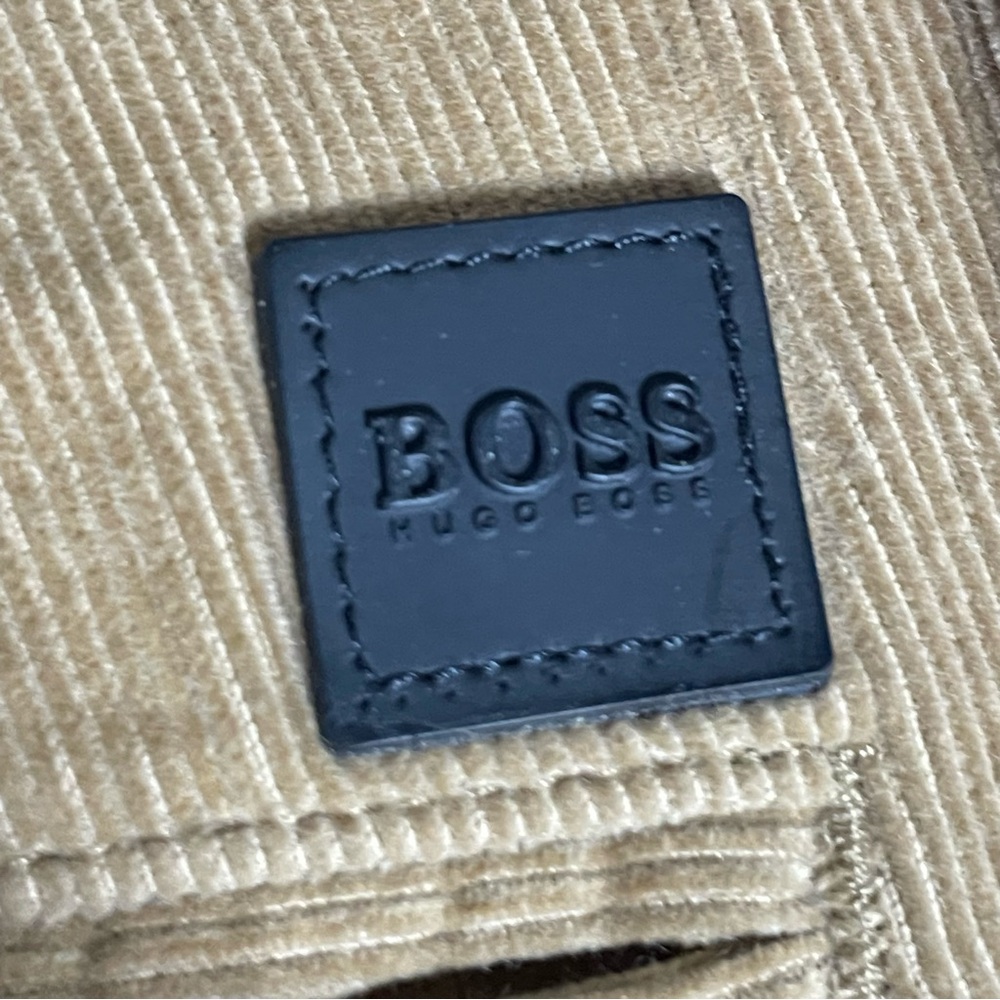 HUGO BOSS Chuck Pants - Corduroy - Size 37x32 - beige